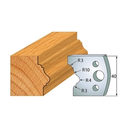 IGM Profil 102 - pár nožov 40x4mm SP