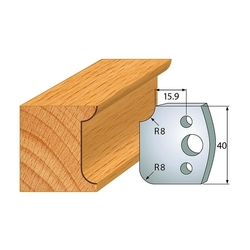IGM Profil 174 - pár nožov 40x4mm SP