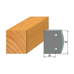 IGM Profil 000 - pár obmedzovačov 40x4mm SP