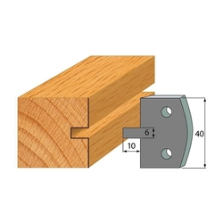 IGM Profil 016 - pár obmedzovačov 40x4mm SP