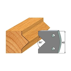 IGM Profil 034 - pár obmedzovačov 40x4mm SP