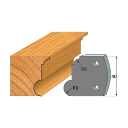 IGM Profil 054 - pár obmedzovačov 40x4mm SP