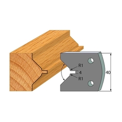 IGM Profil 072 - pár obmedzovačov 40x4mm SP