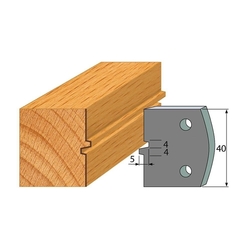 IGM Profil 074 - pár obmedzovačov 40x4mm SP