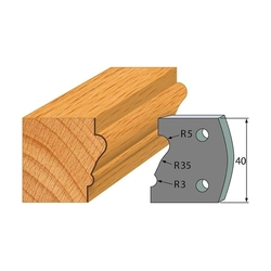 IGM Profil 081 - pár obmedzovačov 40x4mm SP