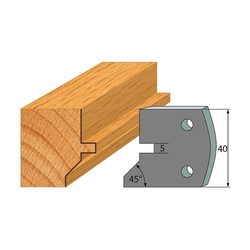 IGM Profil 083 - pár obmedzovačov 40x4mm SP