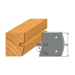 IGM Profil 086 - pár obmedzovačov 40x4mm SP