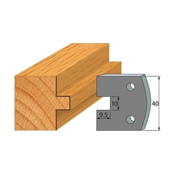 IGM Profil 092 - pár obmedzovačov 40x4mm SP