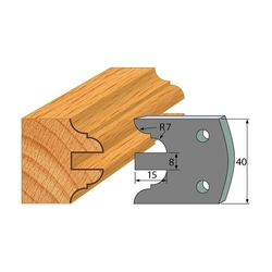 IGM Profil 098 - pár obmedzovačov 40x4mm SP