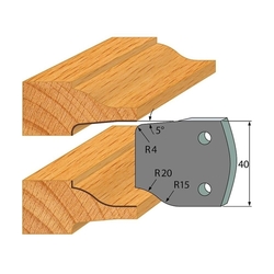 IGM Profil 100 - pár obmedzovačov 40x4mm SP