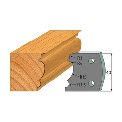 IGM Profil 104 - pár obmedzovačov 40x4mm SP