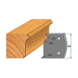 IGM Profil 110 - pár obmedzovačov 40x4mm SP