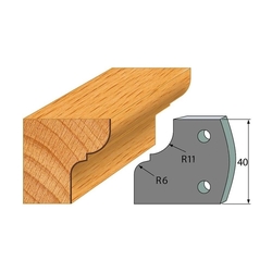 IGM Profil 112 - pár obmedzovačov 40x4mm SP