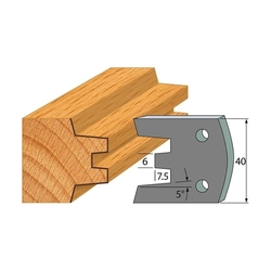 IGM Profil 113 - pár obmedzovačov 40x4mm SP