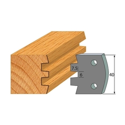 IGM Profil 114 - pár obmedzovačov 40x4mm SP