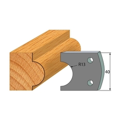 IGM Profil 119 - pár obmedzovačov 40x4mm SP