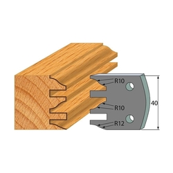 IGM Profil 124 - pár obmedzovačov 40x4mm SP