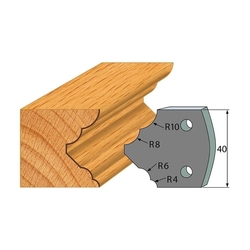 IGM Profil 125 - pár obmedzovačov 40x4mm SP