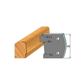 IGM Profil 130 - pár obmedzovačov 40x4mm SP