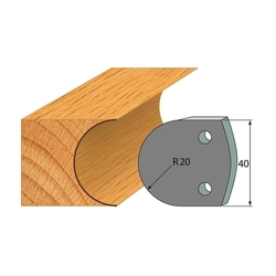 IGM Profil 131 - pár obmedzovačov 40x4mm SP