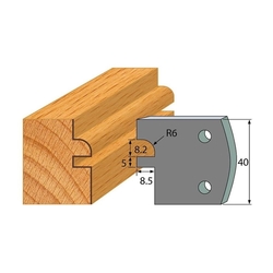 IGM Profil 134 - pár obmedzovačov 40x4mm SP