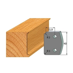 IGM Profil 170 - pár obmedzovačov 40x4mm SP