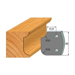 IGM Profil 175 - pár obmedzovačov 40x4mm SP