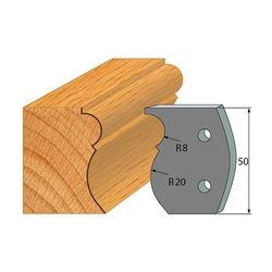 IGM Profil 502 - pár obmedzovačov 50x4mm SP