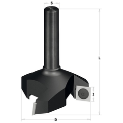 IGM Stopková fréza na plochy HM - D60x12 L80 S=12x50 Z3