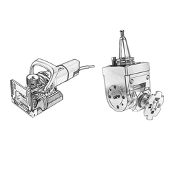 IGM F602 Fréza na lamelové spoje MAN - D100x4 d22 Z4+4 OCEĽ