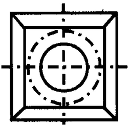 IGM N013 Žiletka tvrdokovová - 15x15x2,5 Drevo