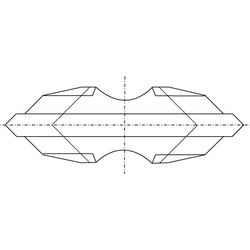 IGM N041 Žiletka tvrdokovová - 18x5,7x3,5 UNI