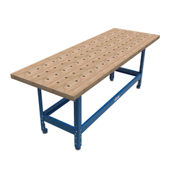 Kreg Drevený pracovný stôl s otvory - 610 mm x 1727 mm