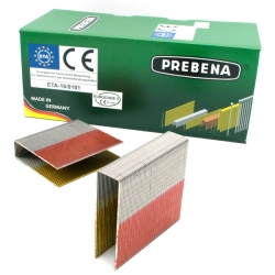 WP150CSVHA-ETA Spony silne pozinkované, živicované (ETA) | dĺžka 150 mm | šírka 11 mm | Balenie 2 900 ks