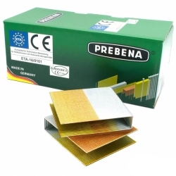 WP130CRFHA-ETA Spony nerezové, živicované (ETA) | dĺžka 130 mm | šírka 11 mm | Balenie 1 450 ks