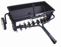 TurfMaster AS 80 ťahaný trávny prevzdušňovač / rozmetadlo 80 cm