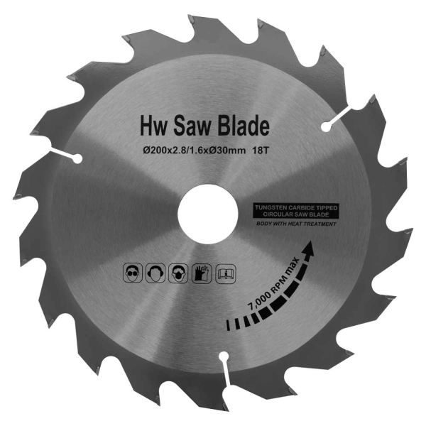 TCT pilový kotouč 200x2,8/1,6x30, Z18