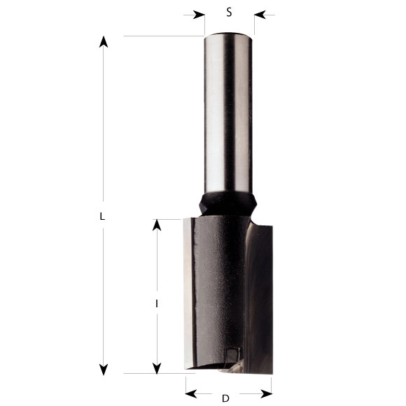 CMT C174 Drážkovacia fréza so zavrtávacím zubom - D5x12 L55 S=8 HWM