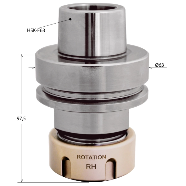 IGM Upínacia hlava HSK F63 ER32 - pre CNC P&L