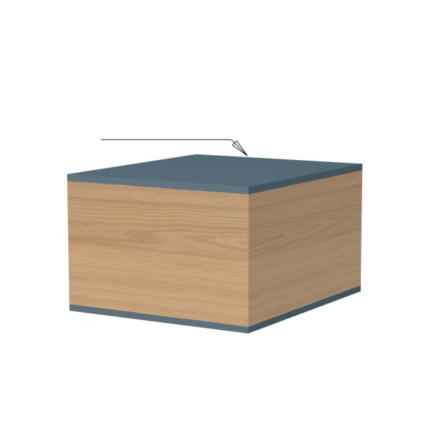 IGM 192 Drážkovacia špirálová fréza negatívna HWM Z2 - D14x52 L110 S=14