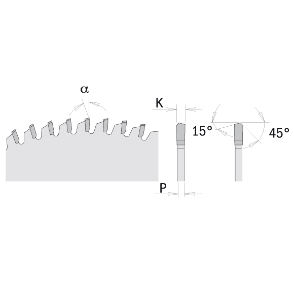 CMT XTreme Pílový kotúč pre plávajúce podlahy, PVC, plexi - D250x2,8 d30 Z80 HW