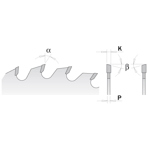 CMT Chrome Shield Pílový kotúč pre finálne priečne rezy - D350x3,5 d30 Z108 HW