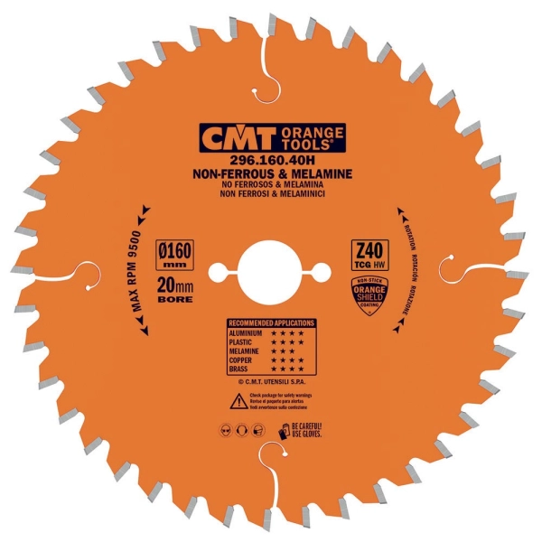 CMT Industrial Pílový kotúč na lamino, plast a neželezné kovy - D235x2,8 d30 Z48 HW