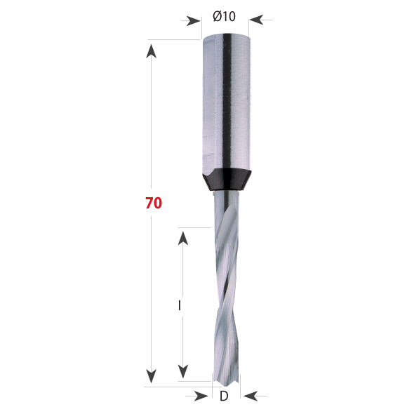 CMT 311 Xtreme Vrták kolíkovací nepriechodzí S10 L70 HWM - D10x35 S=10x25 L70 P