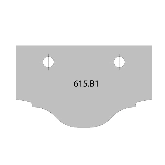 CMT 615 Profilový HW nôž B1 pre frézu
