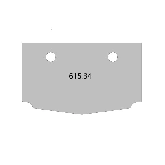 CMT 615 Profilový HW nôž B4 pre frézu