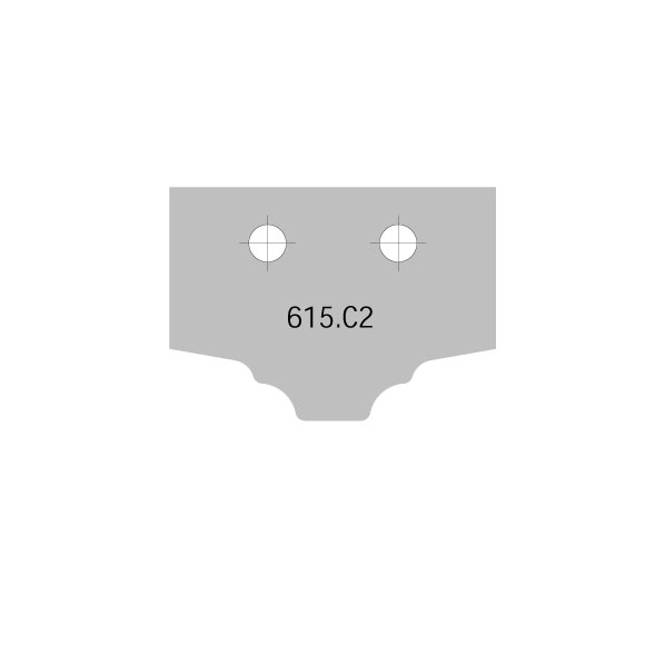 CMT 615 Profilový HW nôž C2 pre frézu