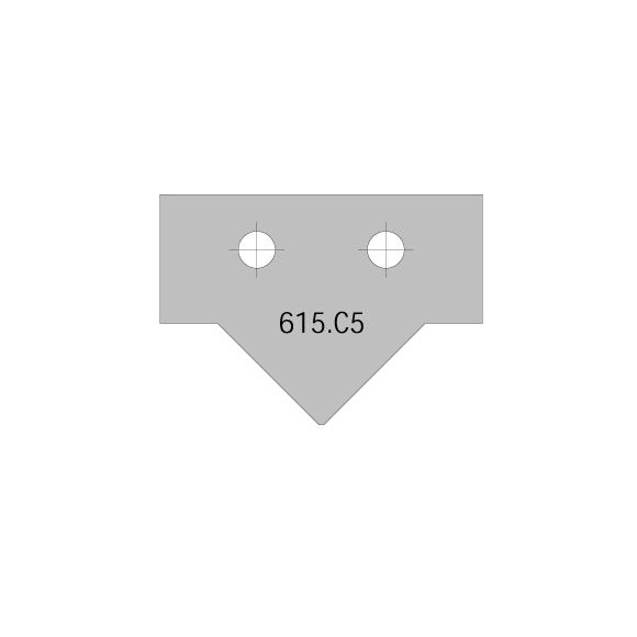 CMT 615 Profilový HW nôž C5 pre frézu