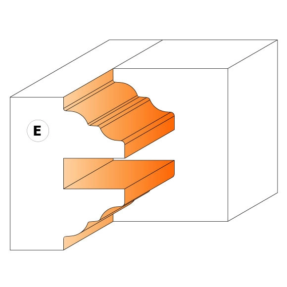 CMT Nôž pre C694015 - pár žiletiek E1 25x29,8x2mm