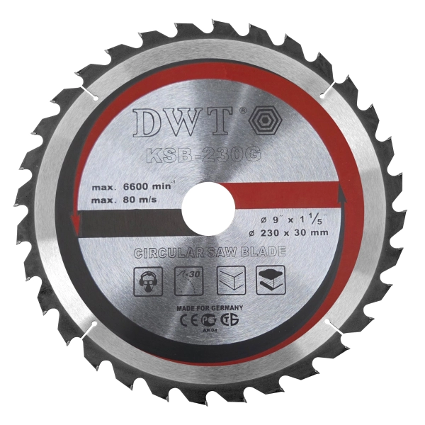 DWT KSB-230 G pílový kotúč ( 230 x 30 x 2,2 mm, 30 Z )